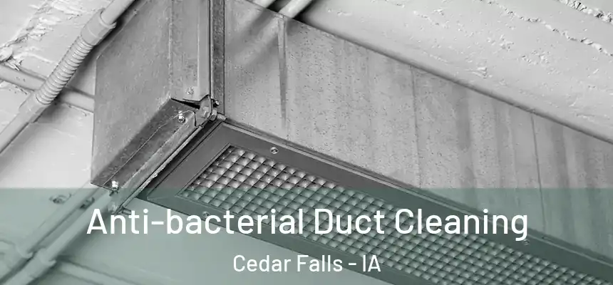  Anti-bacterial Duct Cleaning Cedar Falls - IA