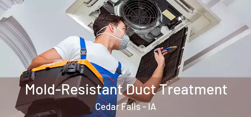  Mold-Resistant Duct Treatment Cedar Falls - IA